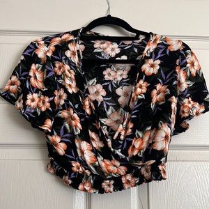Cotton On tropical crop top